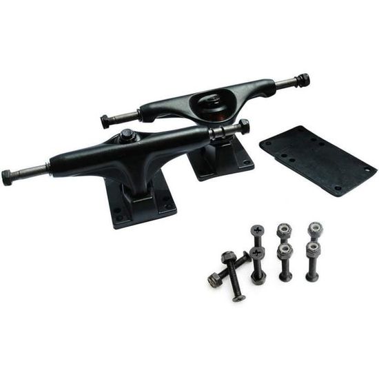 Trucks De Skateboard En Alliage - Lot De 2 Trucks Pour Longboard Et Skate (10,2 à 20,3 Cm) - Remplacement Robustes Et Légers