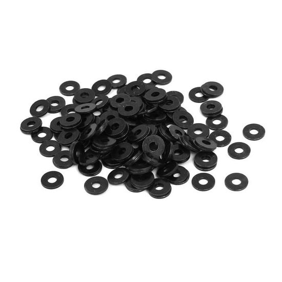 6 Cache-bornes De Batterie Avec Rondelles - PVC, Diamètre Fil 15mm, Ouverture 20mm - Rouge Et Noir Pour Identification Pôle +/-