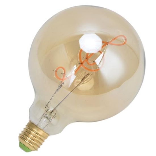 TMISHION Ampoule G125 E27/E26 Ampoules LED G125 E27/E26 Dimmable 4W