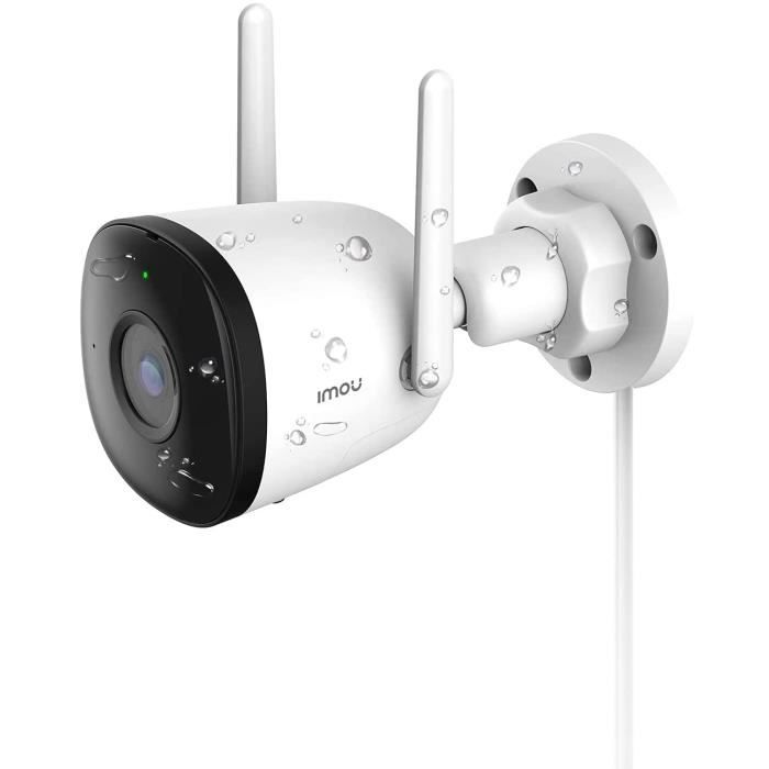 2.5K Caméra Surveillance WiFi Extérieure-Intérieure sans Fil,4MP