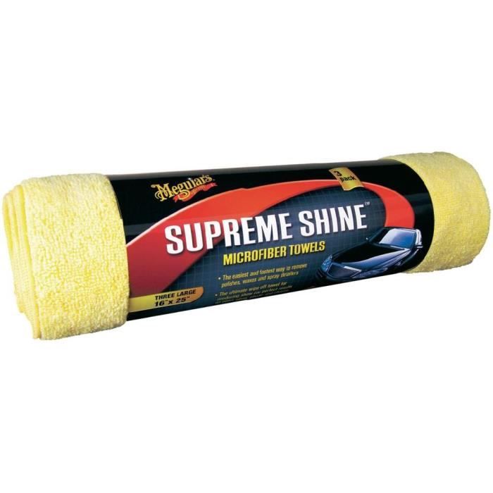 Serviette en microfibre Supreme Shine Meguiars …