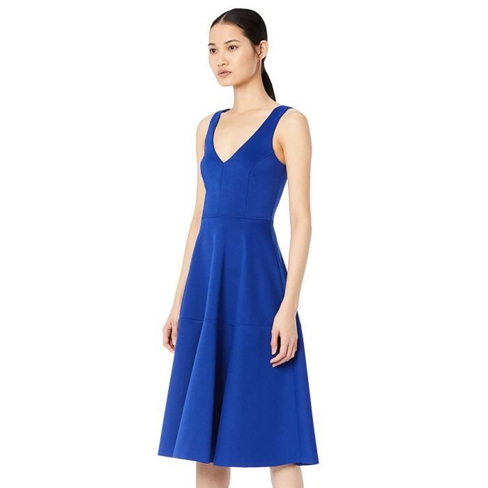 TRUTH & FABLE DR300646 robes de cérémonie, Bleu (Blue), 40 (Taille Fabricant: Medium) - DR300646-Blue