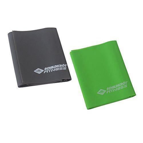 Schildkröt Fitness Bande élastique de résistance Vert-Citron/Noir - 960120
