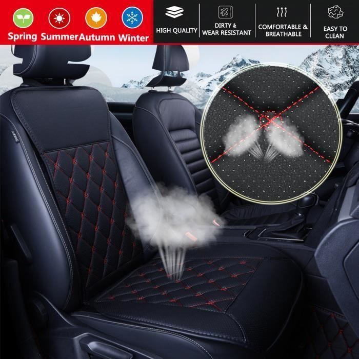 HT Couvre Siege Pour Voiture Universelle Respirant Coussin Noir - HTAVC824A4149