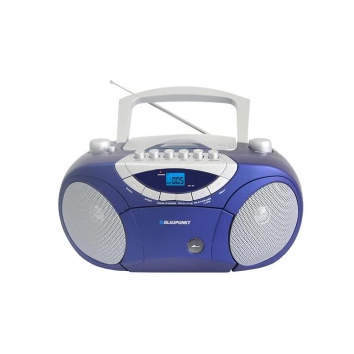 BOOMBOX BLAUPUNKT BB15BL, AM-FM, CASSETTE, CD /…
