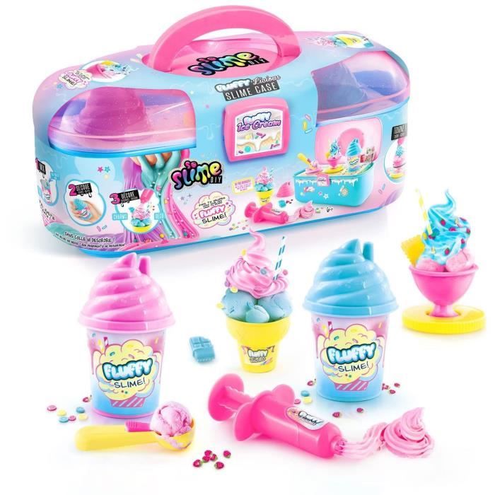 Canal Toys- Slime Fluffy Case - Fabrique ta Slime Fluffy DIY et range tes shakers dans ton vanity - dès 6 ans - SSC206