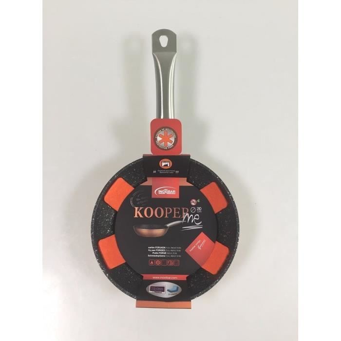 INOXIBAR 18320 Poêle Kooper Me - 20 cm