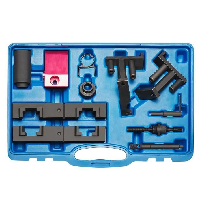 KRAFTPLUS K.200-1060 Kit Outils de calage de distribution chaine de distribution compatible avec BMW M60 M62 VANOS E31 E32 E34 E38
