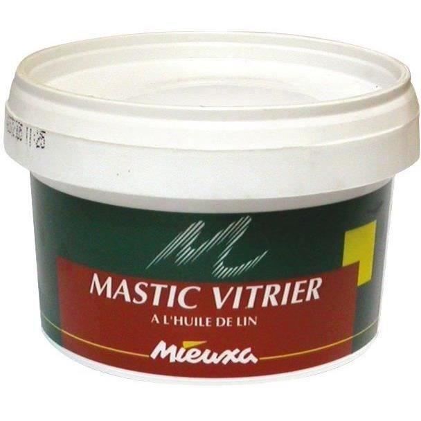 MIEUXA - Mastic vitrier 500g Beige