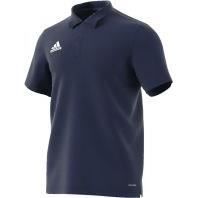 ADIDAS Polo Core Bleu / Blanc