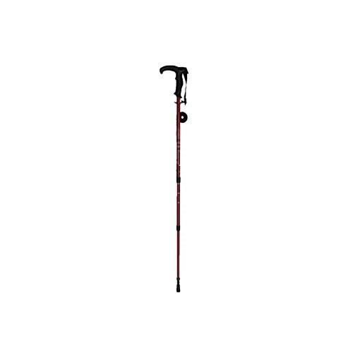 Bâton de randonnée télescopique NOVOLIFE NL-30004 - Aluminium - Antidérapant - Se plie jusqu'à 68 cm