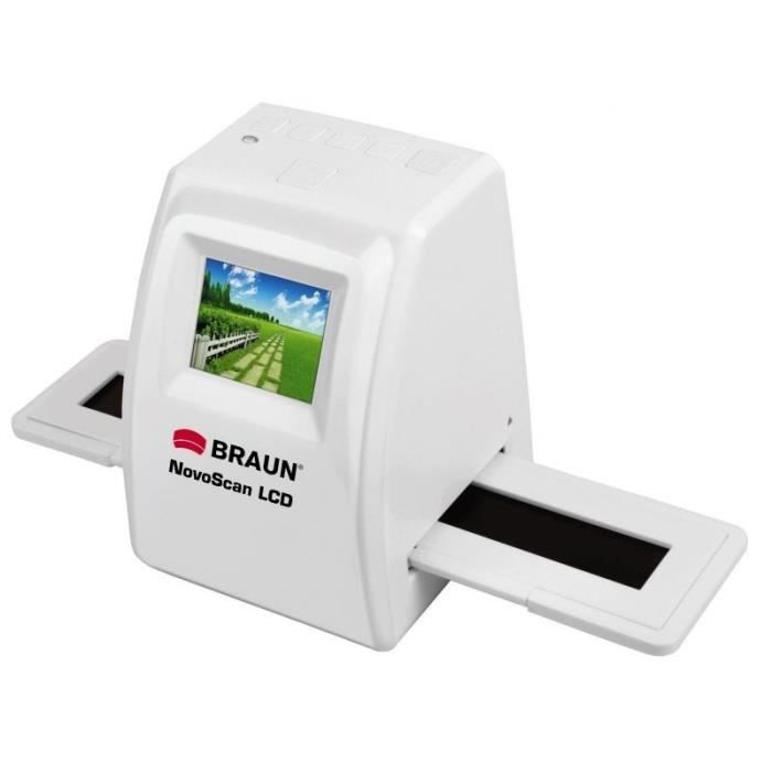 BRAUN Novoscan LCD Scanner Blanc - 34520