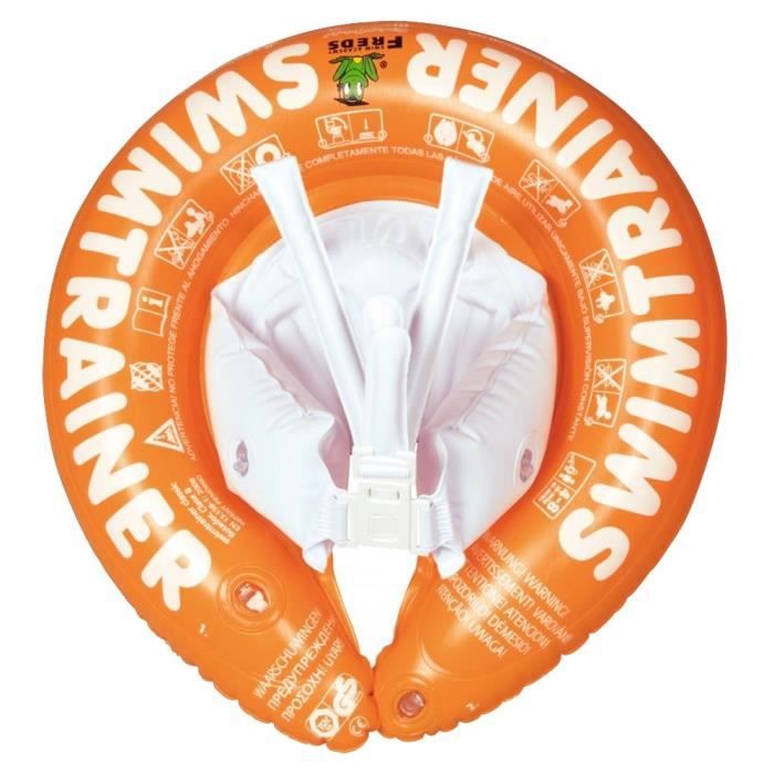 Freds Swim Academy Bouée bébé Swimtrainer Orange - 2 à 6 ans