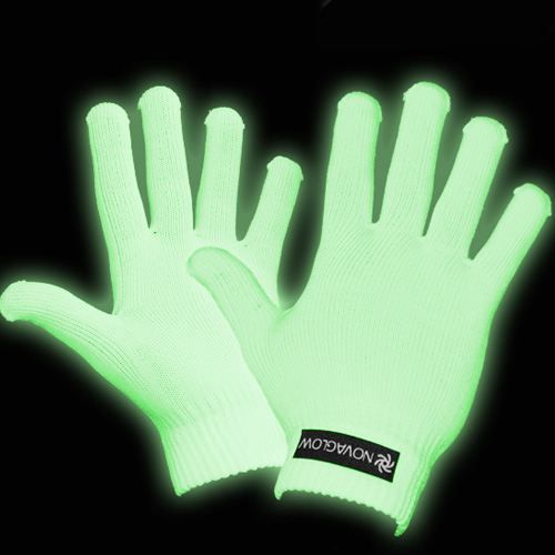 Gants phosphorescents