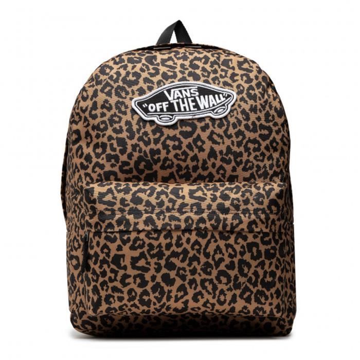 Sac à dos Léopard Noir/Marron Femme Vans Realm