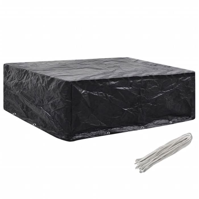 vidaXL Housse de salon de jardin 8 œillets 250 x 210 x 90 cm