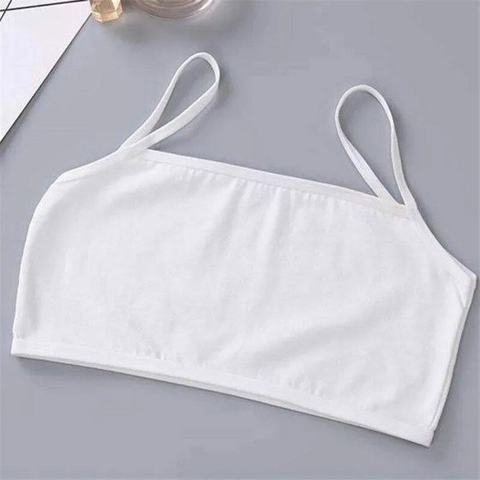 Lot De 5 Soutiens-Gorge Adolescents Sans Armature - Coton Doux Rembourré Et Réglable