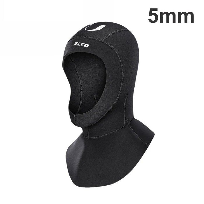 Bonnet De Natation Néoprène 5mm - Plongée Eau Froide, Surf - Homme Femme