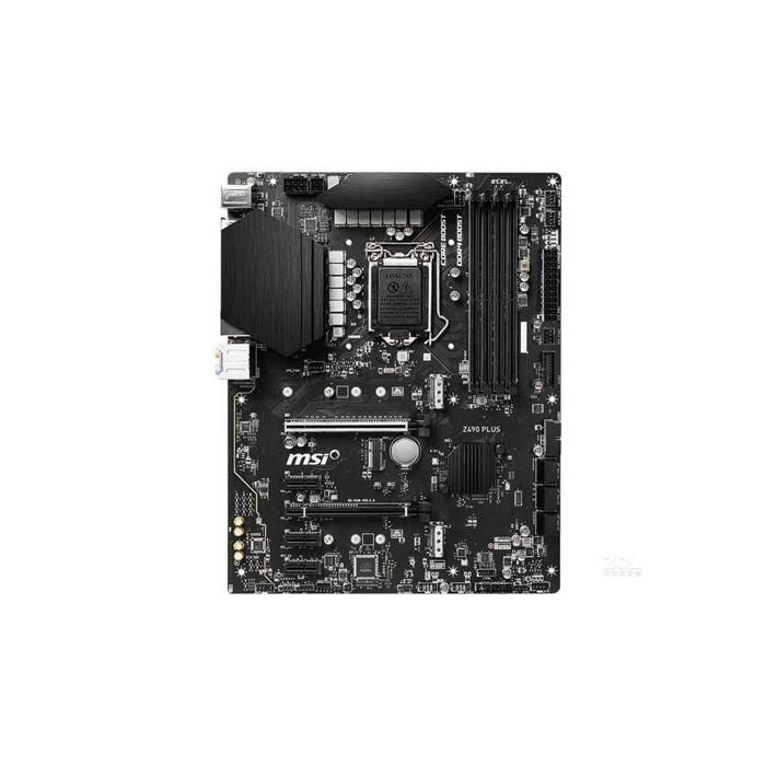 Carte mère MSI Z490 PLUS Intel Z490 LGA 1200 4xDDR4 SDRAM 128 Go ATX - Msi