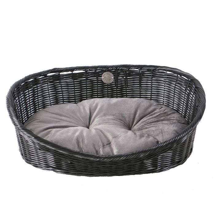 Comparer les prix de Panier pour chat avec coussin D&D Home Rustic Rattan S