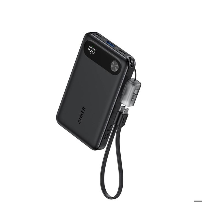 Batterie externe 2x Type-C 1x USB 10 000 mAh 225 W - Anker PowerCore (A1257G11) - Noir