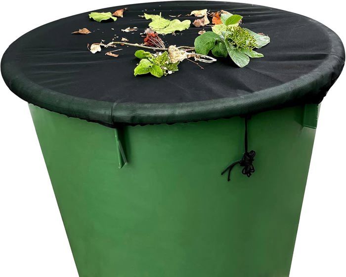 Housse En Maille Pour Citerne De Pluie, Filtre De Citerne D'eau, Couvercle En Filet, Panier De Récupération D'eau, Couvercle En Filet, Réutilisable Et Durable, Collecteur D'eau Flexible Avec Cordon De