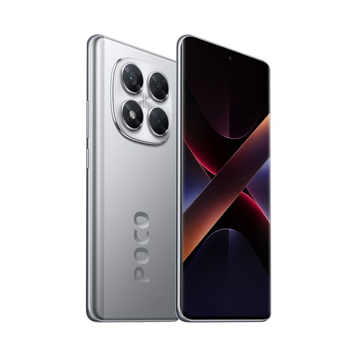 POCO X7, Smartphone 8+256 GO, Argent, Dimensity 7300-Ultra, Écran
