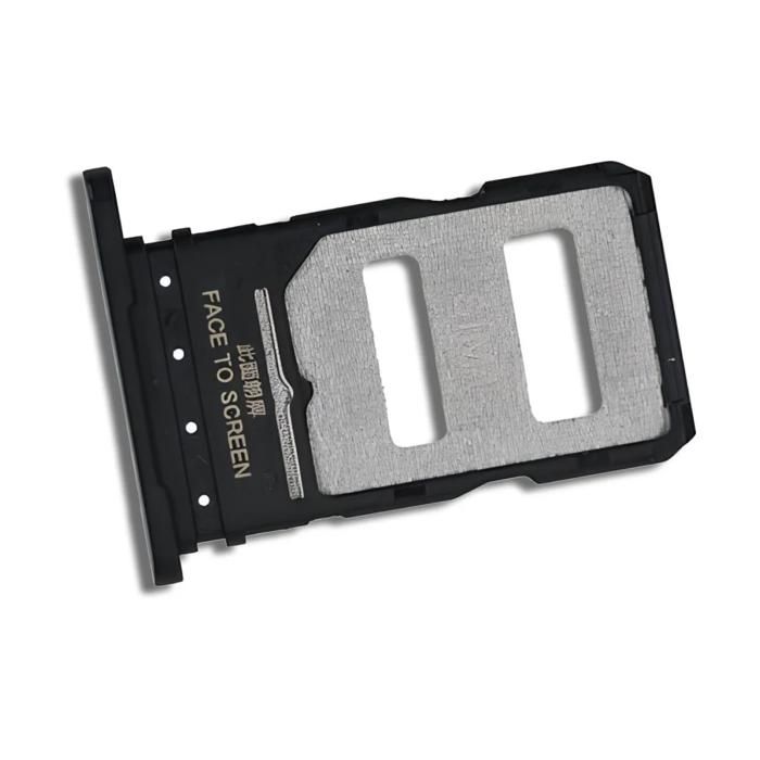 Tiroir Carte SIM Dual Pour Xiaomi Redmi Note 14 Pro 5G - Noir