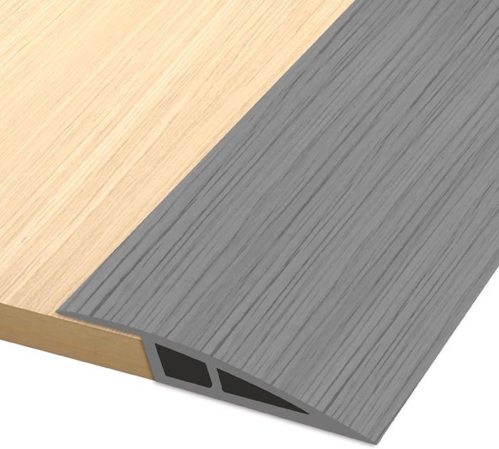 Rampe De Seuil En Caoutchouc GELINTONG – 1 M X 70 Mm, Autocollante, Hauteur 18 Mm (convient 13-15 Mm)