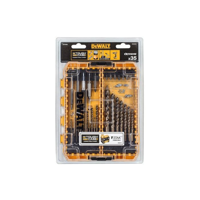 DeWALT Embouts de vissage et foret à métaux Set 35 pièces. DT70756 QZ