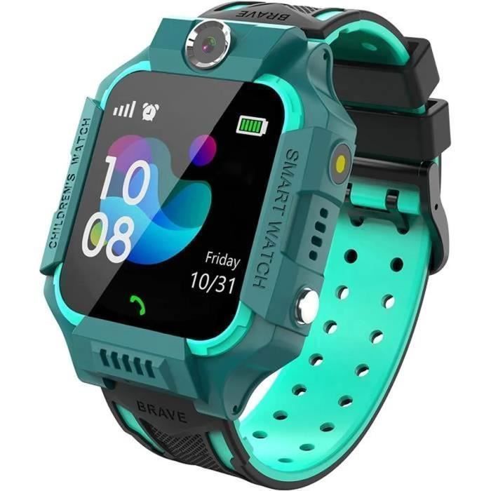 Montre Intelligente Enfant étanche IP67 - GPS, Appel SOS, Mode Classe, Pour 4-12 Ans, Rose