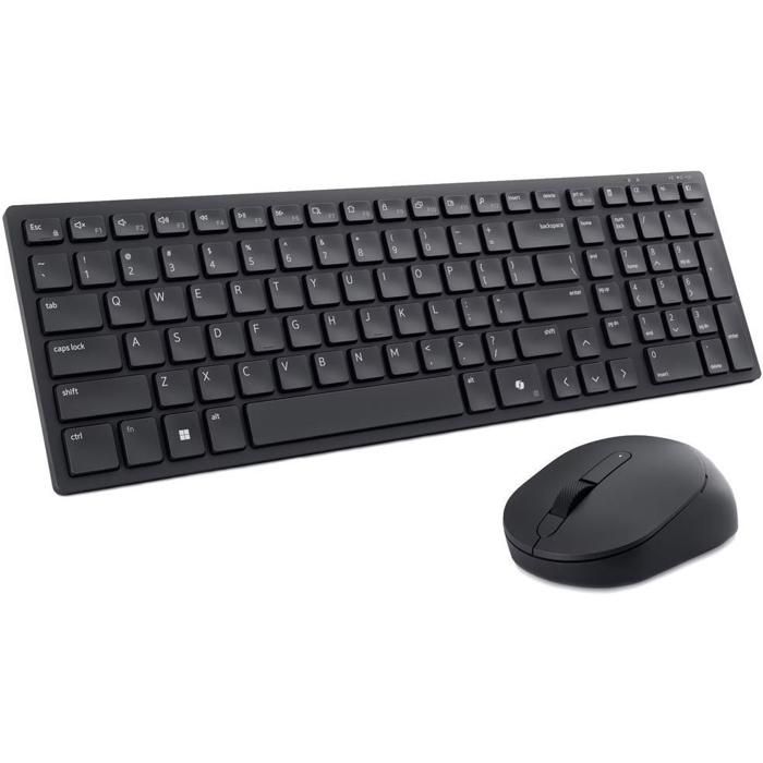 Ensemble clavier et DELL KM555 Sans fil 4020DPI Ukrainien