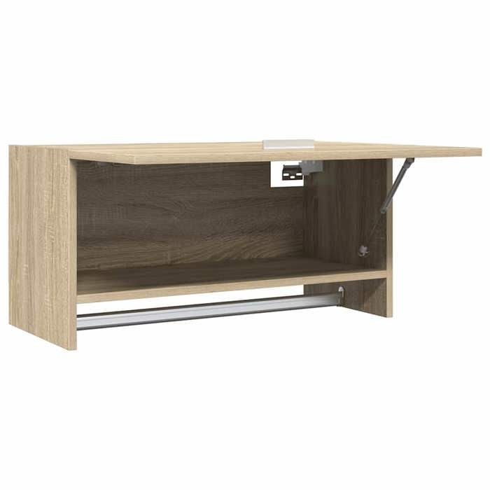 Meuble vêtements Brun - LEMON® Garde-robe - grand stockage - Armoire penderie - Chêne sonoma - 70x32 5x35cm - Bois dingénierie 345