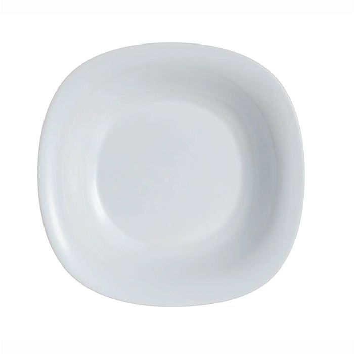 6 assiettes creuses grises 228 x 212 cm Carine - Luminarc