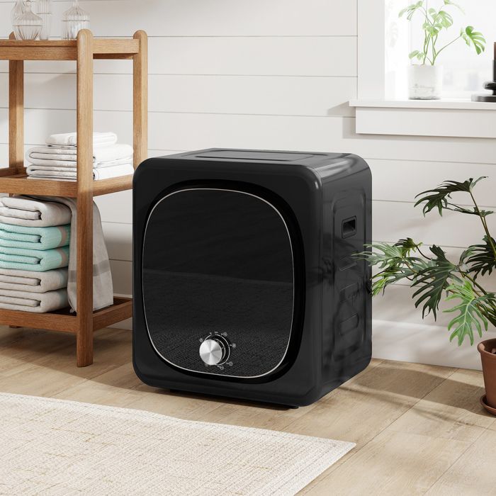 MOTHINESSTO4560 Sèche linge à évacuation électrique 800 W 4 Kg avec 5 modes de séchage cuve en acier inoxydable charge frontale