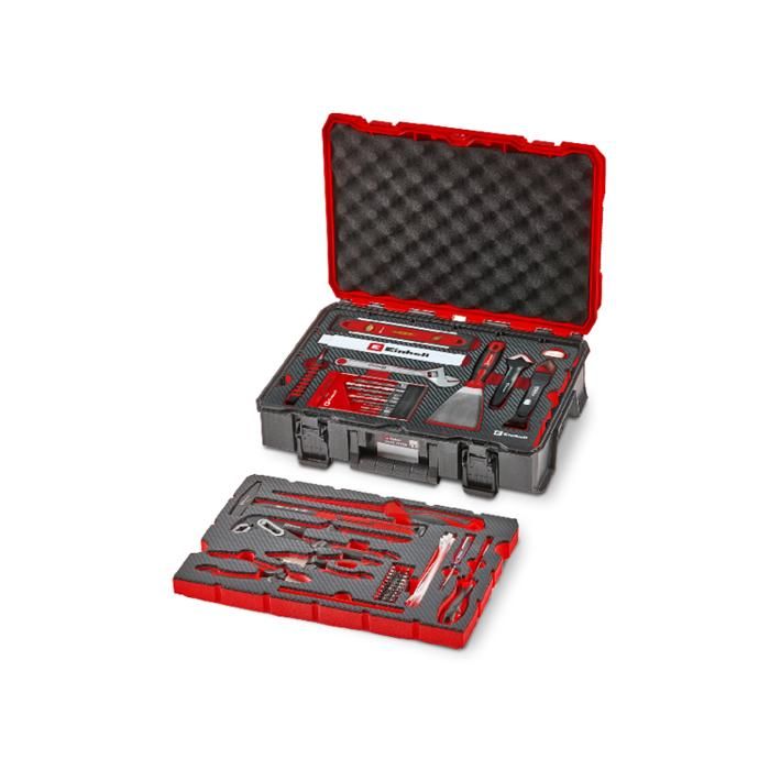 Einhell Set Mallette Outils Rénovation E-Case 78 pcs (Rénovation Perceuses Embouts Pinces Spatule Système E-Case) Einhell Set Mallette Outils Rénovation E-Case 78 pcs (Rénovation Perceuses Embouts Pinces Spatule Système E-Case)