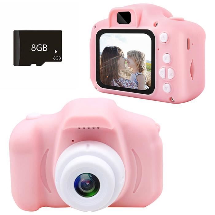 Appareil Photo pour Enfants, Mini Caméra Enfant Numérique Rechargeable Photo/Vidéo Pour Filles