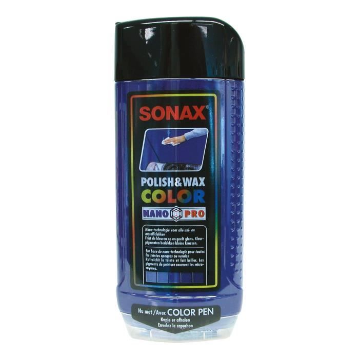 Sonax 296.200 Polish et Wax bleu 500ml