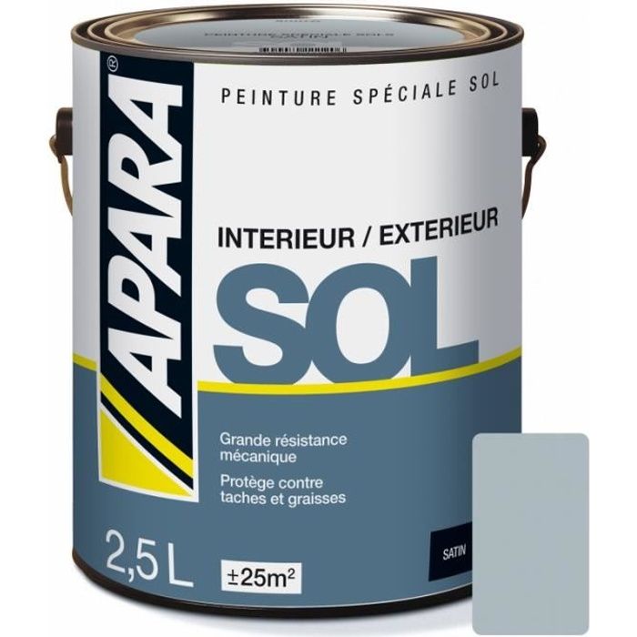 Peinture spéciale SOL SATIN 2.5 litresSouris 2,5 litres Souris