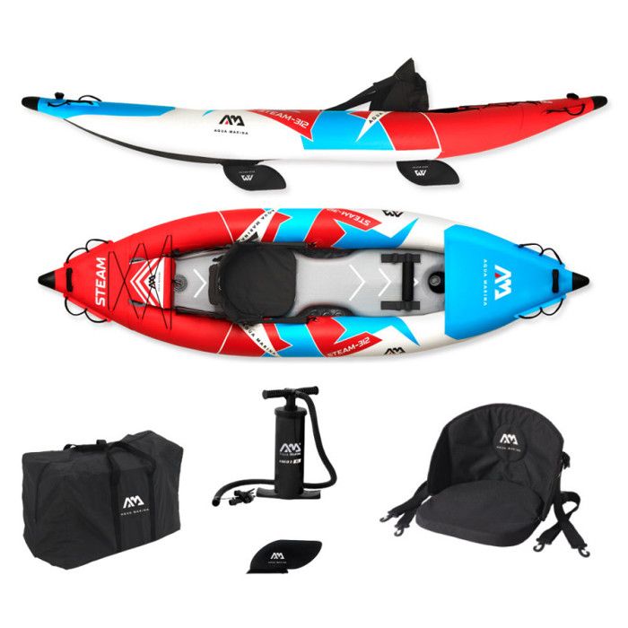 Kayak Gonflable - AQUA MARINA - Steam-312 - 1 place