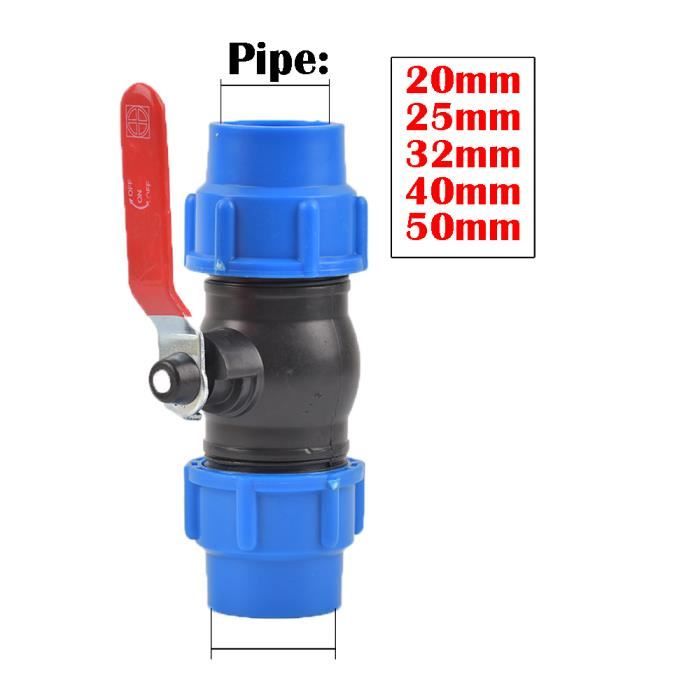 Robinet D'eau Fermé Uxcell, 20mm De Diamètre De Filetage Mâle, Neuf, Pour Jardin
