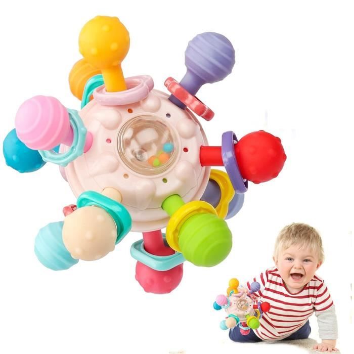 Jouet eveil bebe 3 6 9 12 mois, Jouet bebe 1 an jeux montessori bebe eveil 0-6  mois Jouets d'activité et de développement jeux bebe - Cdiscount Sport