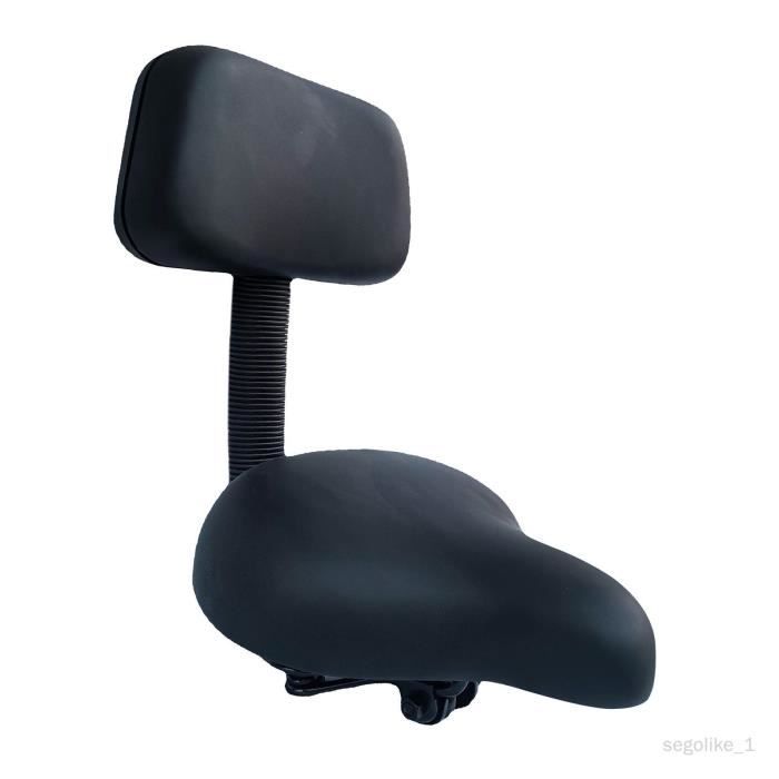 Siège-selle avec dossier - physa - Cadre: fer chromé - Revêtement