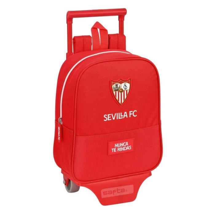 Drapeau Sevilla CF 150x100 Cm - Rouge Et Blanc - Matière Polyester - Pour Stade, Décoration Fan