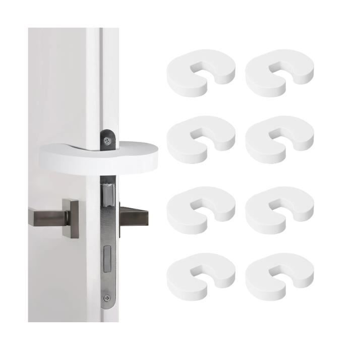 Bloc Porte Securite Bebe, 8 Bloque Porte Bébé Anti Pincement, Stop-Porte Mousse