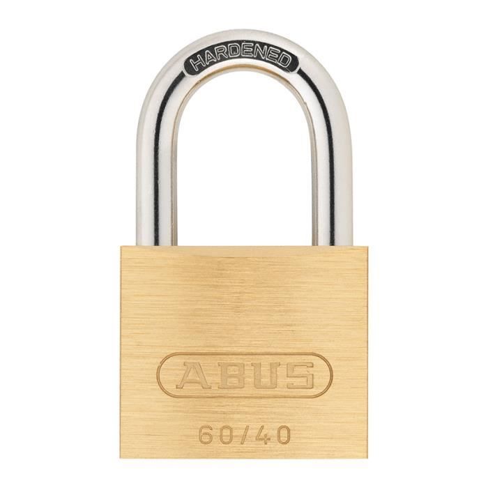 Abus cadenas 50mm laiton leger blister - vue 1