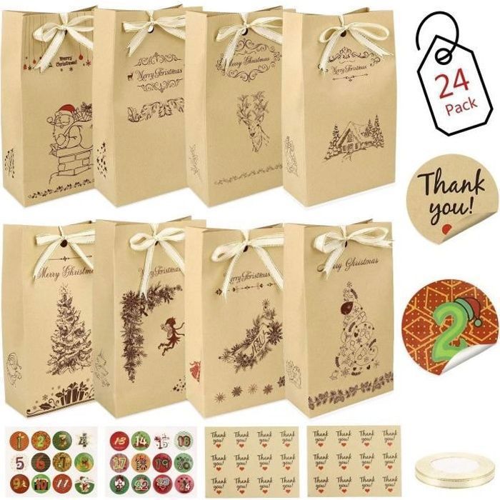 Sac Cadeau 24 Pieces Sac Cadeau Noel Kraft Sac Cadeau Anniversaire Fete Avec 48pcs Autocollant Rond Pour Bonbons Biscuits Noix Achat Vente Papier Cadeau Sac Cadeau 24 Pieces Sac Cdiscount Sac Cadeau 24 Pieces Sac Cadeau Noel Kraft Sac Cadeau Anniversaire Fete Avec 48pcs Autocollant Rond Pour Bonbons Biscuits Noix Achat Vente Papier Cadeau Sac Cadeau 24 Pieces Sac Cdiscount