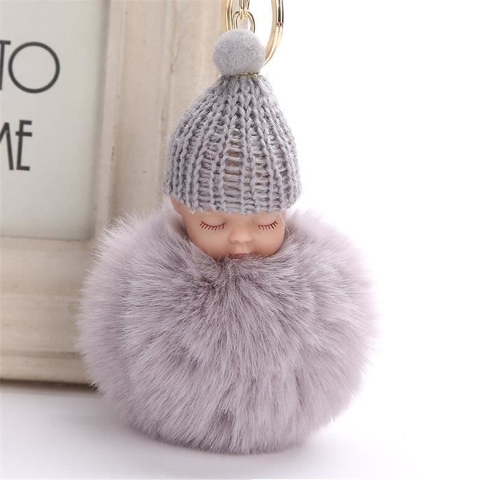 Porte-clés en peluche en forme de loup miniature mignon et doux de couleur grise pour sacs d'école, clés, jouets en peluche en forme de loup Porte-clés en peluche en forme de loup miniature mignon et doux de couleur grise pour sacs d'école, clés, jouets en peluche en forme de loup