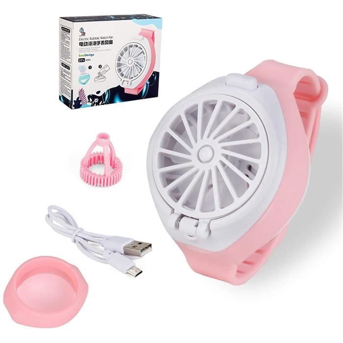 Machine à Bulles Automatique Pour Enfants - Avec 2 Bouteilles De Solution - Jouet Jardin, Fête Extérieure - 3 à 10 Ans
