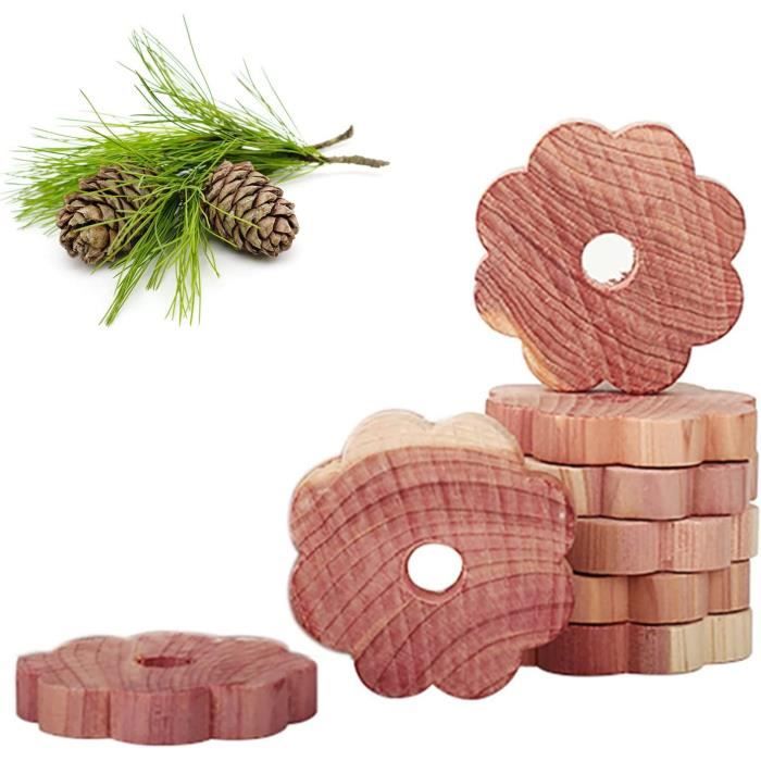 30 Pièces Bois De Cedre Anti Mites, Anti Mites Textiles